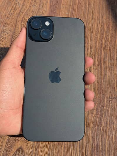 Iphone 15 plus 128GB - 100% Health - PTA Approved , Black - 10/9.5
