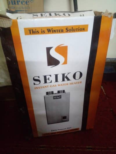 SEIKO INSTANT GAS  GEYSER