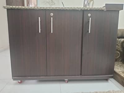 Iron Stand with shoes cabinets