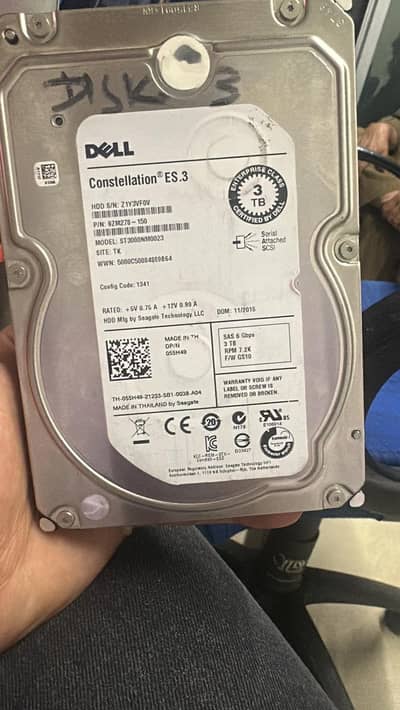 3 TB SAS SERVER HARD DISK FOR SALE