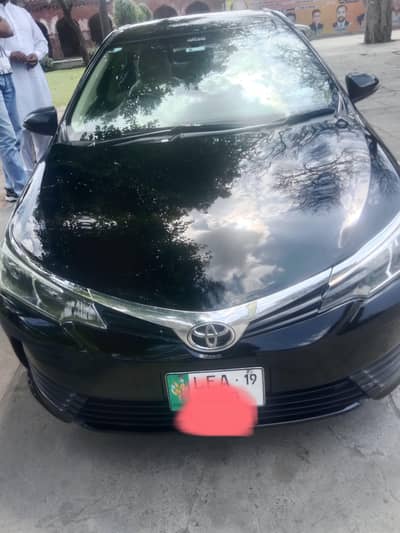 Toyota Corolla XLI 2018 total genuine power steering with back camera
