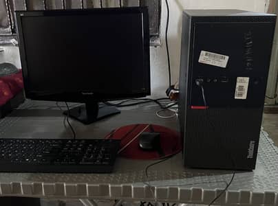 Lenovo Thinkcenter M800 | Core I5 6th Gen | SSD 256 GB | With LCD