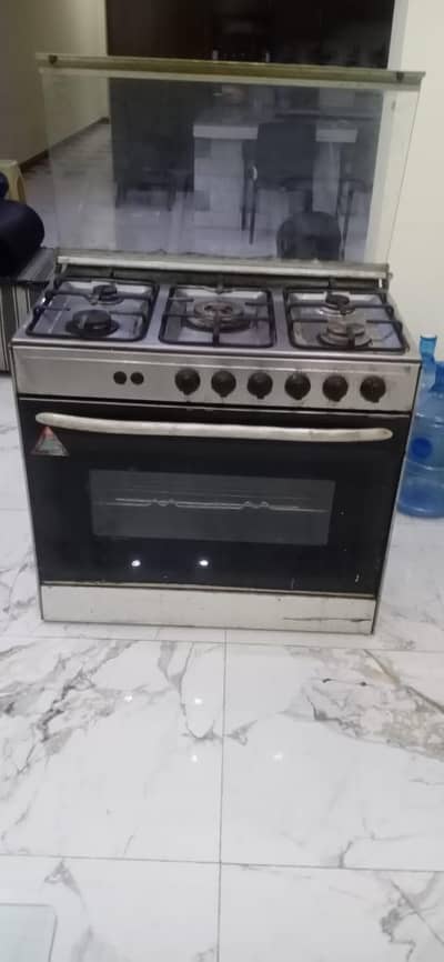 cannon stove 5 burners with over for sale