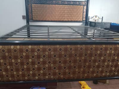 Iron double Bed