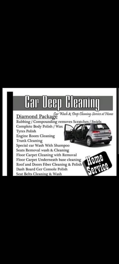 car deep cleaning services available door step
