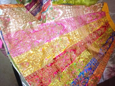 Skirt and blouse wedding wear dholki wear Mayon wear