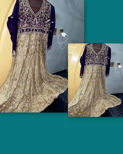 Heavy Bridal Waleema Maxi