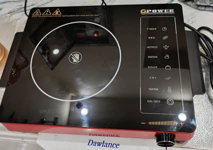 Gpower brand new electric stove with box  condition 10 working 10