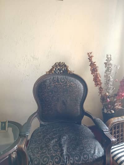 Elegant Cane Sofa & Chair Set