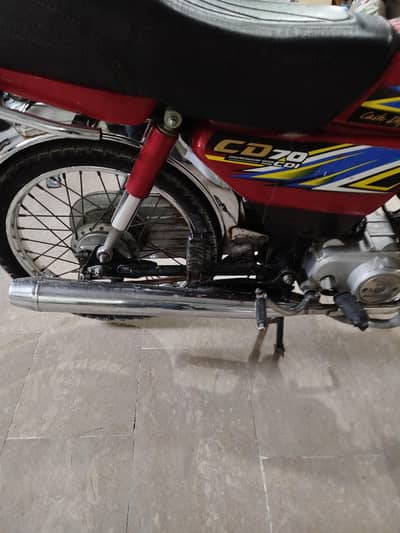 Honda cd70 1st owner 2021 biomatric complete papers