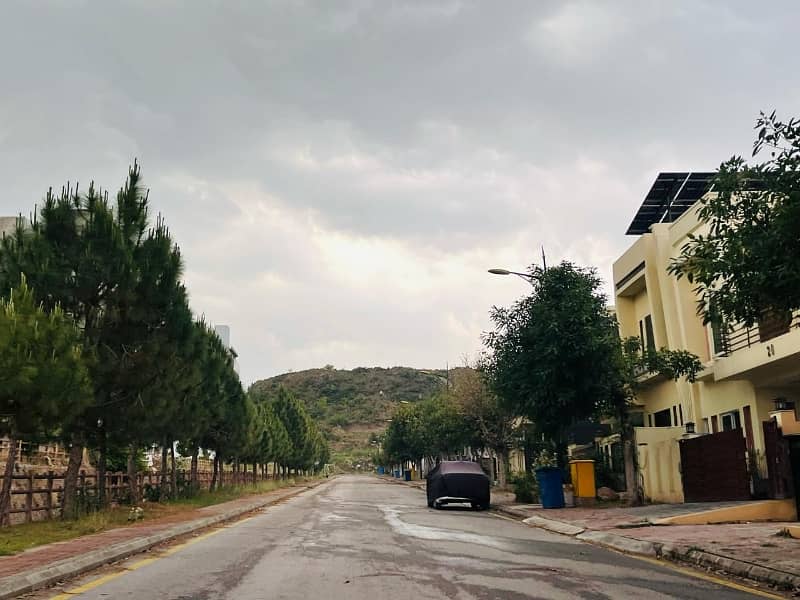 8Marla ideal location solid land plot with back open 7