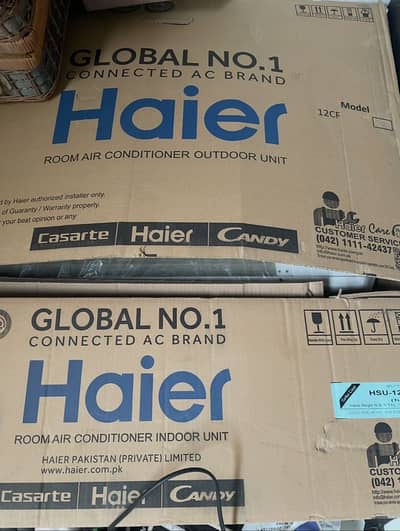 Haier Split AC Box Pack New (Non-Inverter)