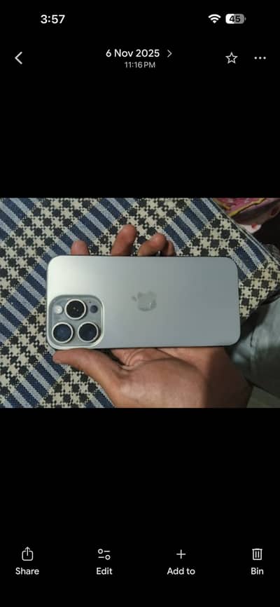 Apple iPhone 15 Pro Max