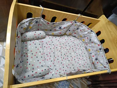 Baby Bed with Mattress
