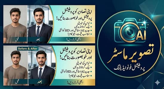 ​AI Image Editing and Portrait Design Service