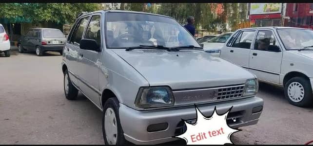 Suzuki mehran vxr car 2014 model for sale