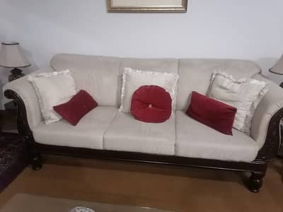 Sofa Set | Wooden Sofa | Luxury Sofa |  3+1+2  Sofa Sets | Sofa Set