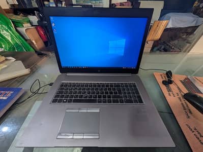HP ZBook 17 G5 with i7 8th Gen 16gb Nvidia GPU