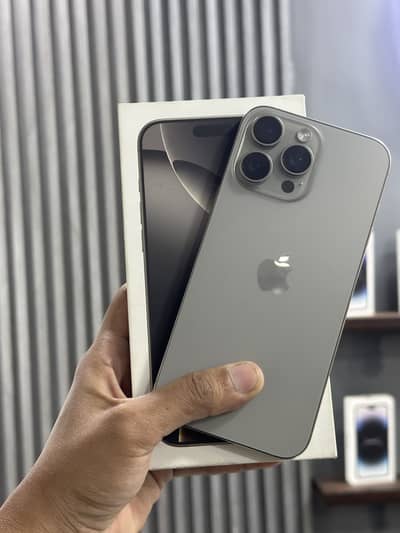 IPhone 16 pro max 256 Gb pta approved 91% health with box