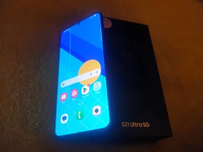 S21 Ultra 5G. Official Pta Approved. Full Box.