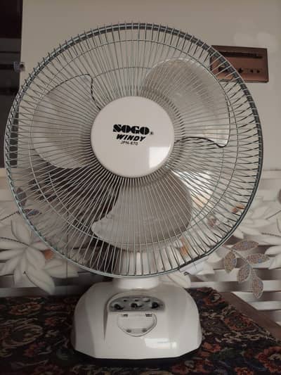 sogo rechargeable fan