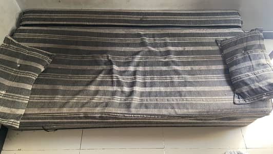 Sofa and bed all in one