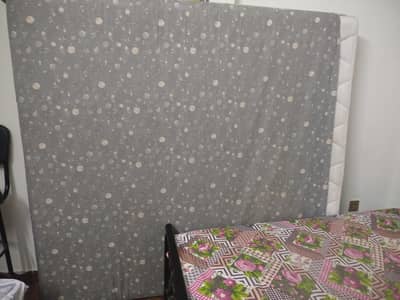 There is little bit scratched on mattress