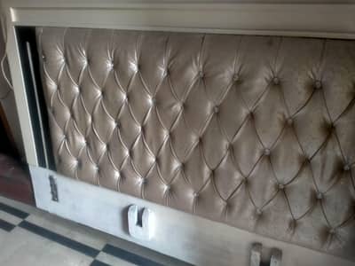 deco paint white poshish king size bed