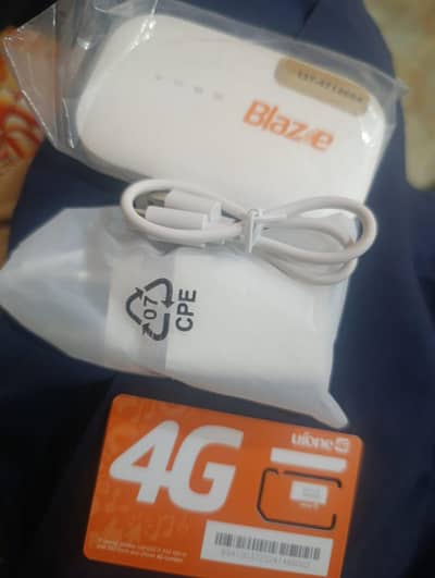Ufone 4g Blaze Wifi Device
