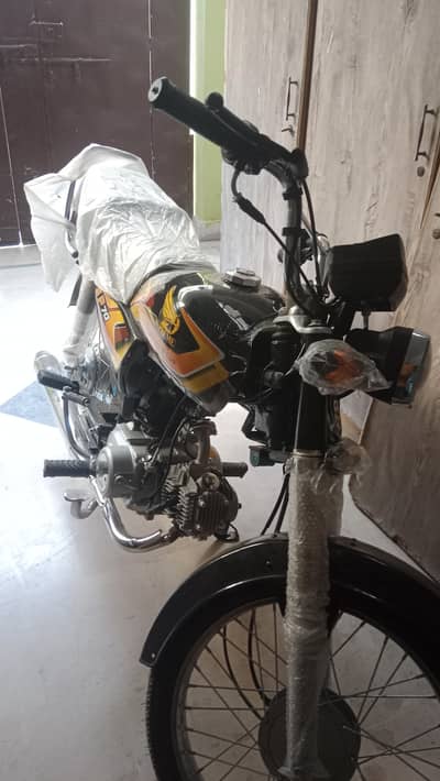 brand new bike unregistered