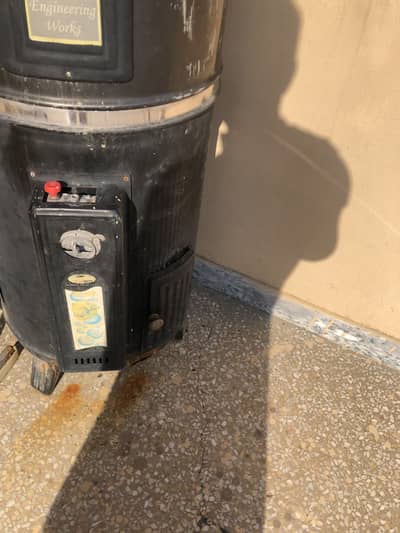 Gas and electric 35 gallon geyser