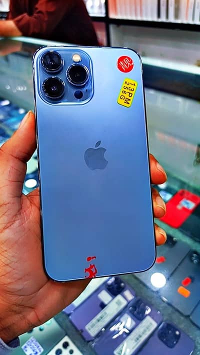 13 Pro max Jv 256Gb Blue sierra Colur