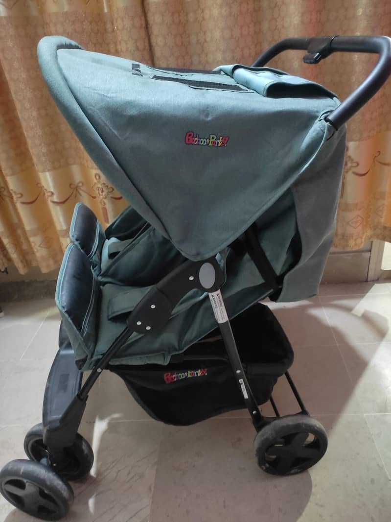 Baby Twin Two Seater Stroller 2