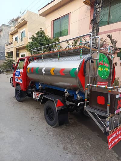 Milk Tanker Kia Ceres with milk tank