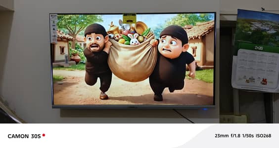 LED 43 inch Looking New + Box  Made in turkey All ok