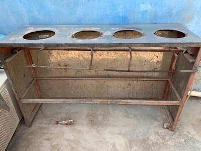 bbq equipment and karahi counter