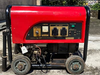 Generator both Gas and Petrol Supported urgent sale krna hi
