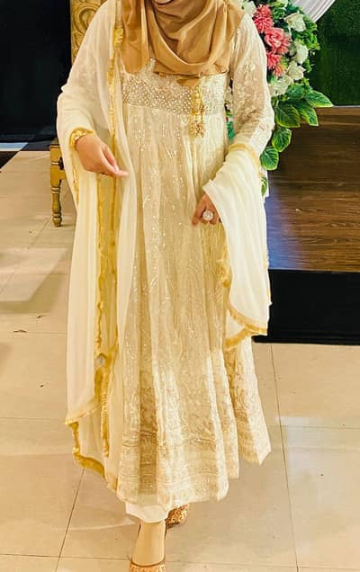 embroidered frock anghrakha style