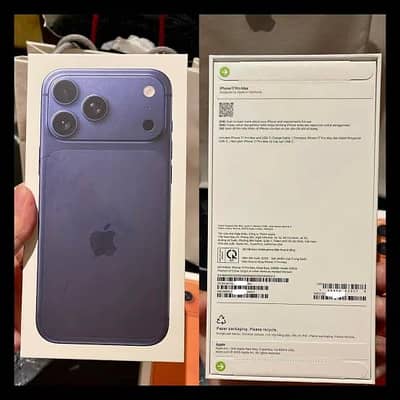 Box Pack iphone 17 pro max