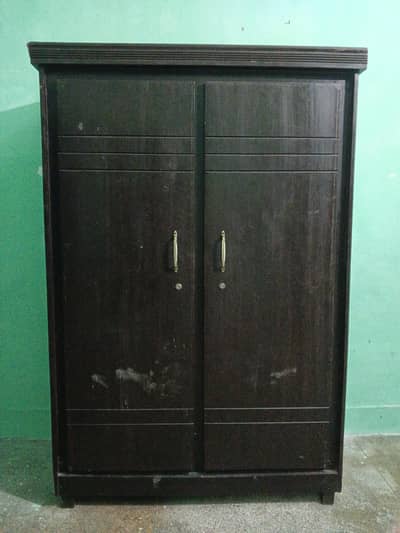 wooden wardrobe for sale in good condition