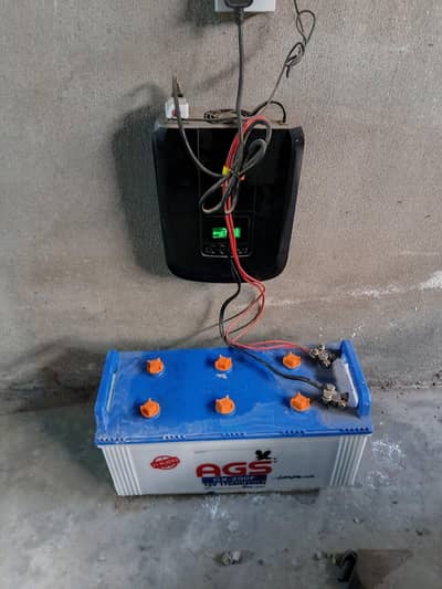 NS UPS 1000 watt and AGS battery 175 Ampere GX200F