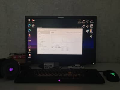 Gaming pc i3 9gen, gtx 1650, 8gb ddr4 heat sink ram, razer peripherals