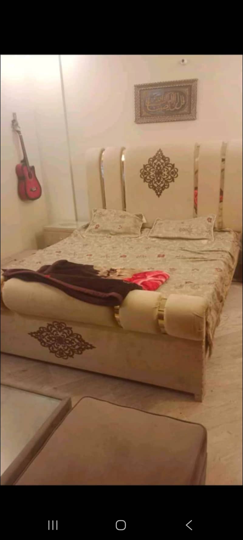 King size bed with dressing table side table 3