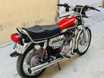 Honda cg125 self start