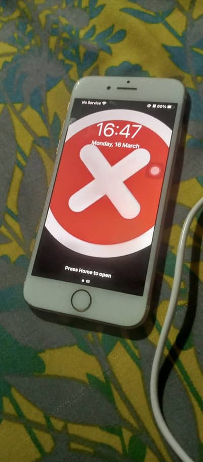 Iphone 7 bypass only battery change never no open no repair