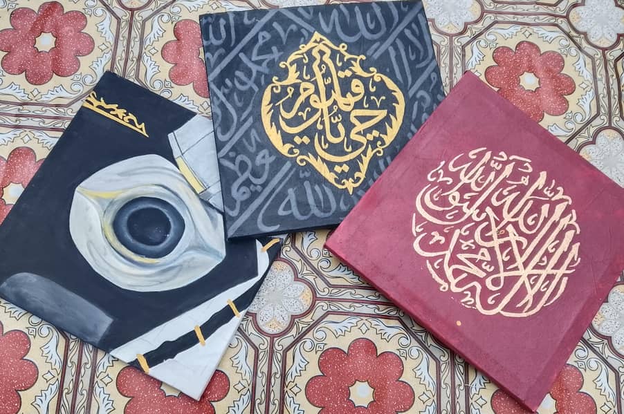 حجر اسود کسوا لا الہ الا اللہ محمد رسول اللہ 0