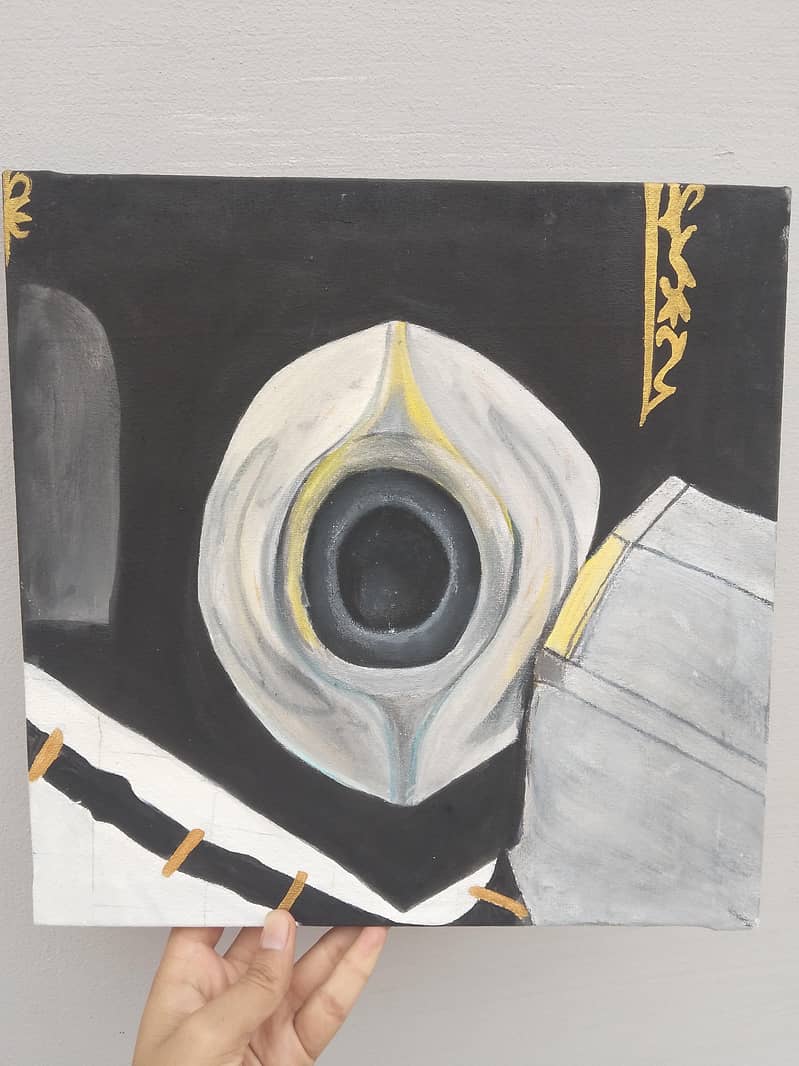 حجر اسود کسوا لا الہ الا اللہ محمد رسول اللہ 1