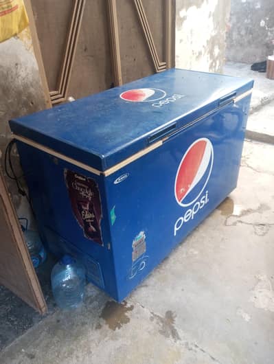 deep freezer pepsi cola