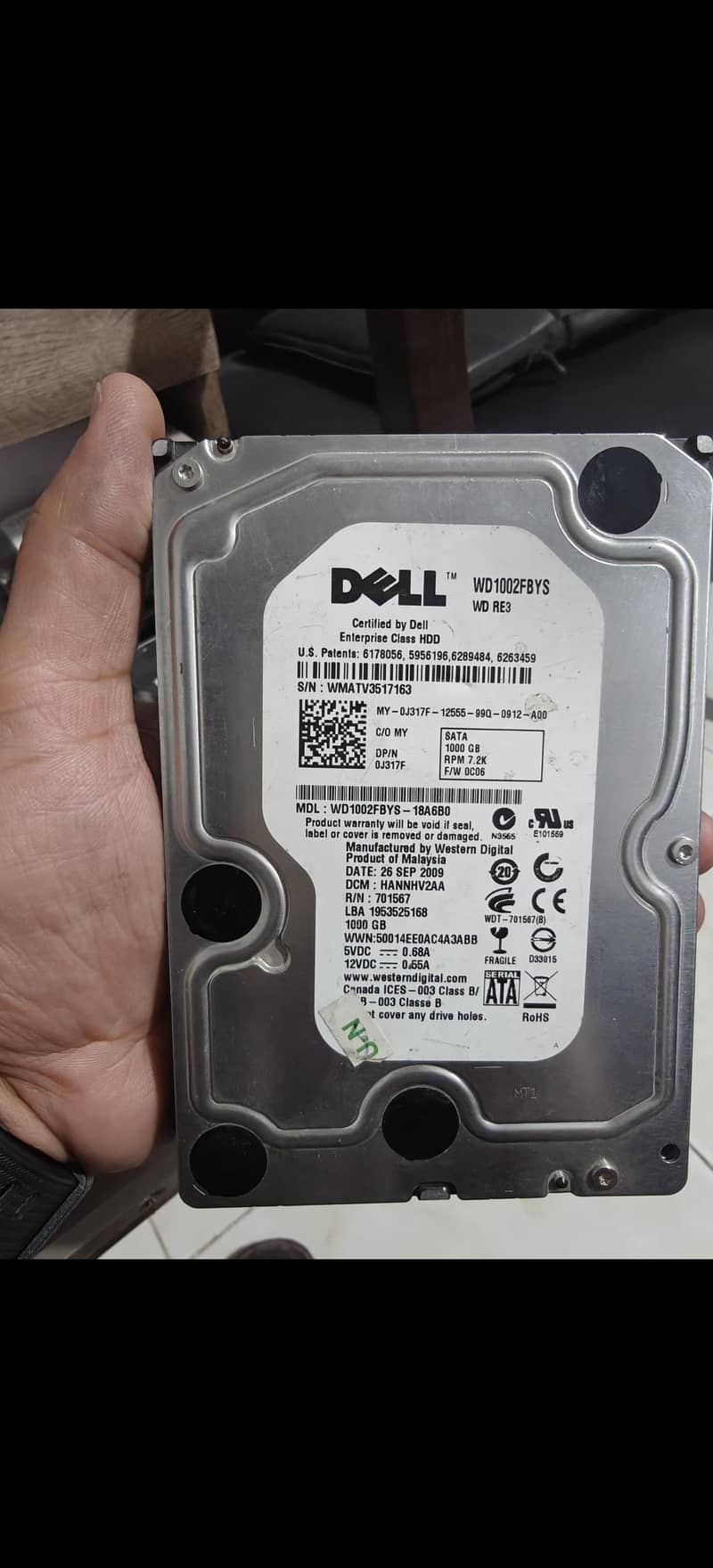 Hard Disk 1tb 0