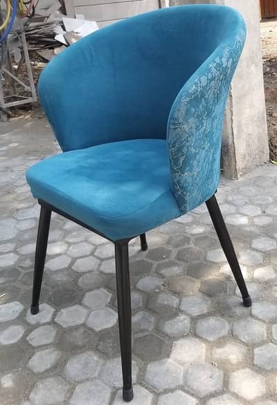 Sofa Chairs, Plastic Chairs, and Table for Sale